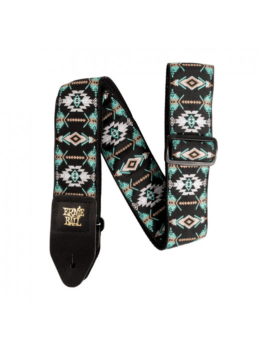 Pas za kitaro Jacquard Southwestern Turquoise 5325 Ernie Ball
