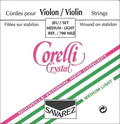 G-struna za violino 3/4 in 1/2 Corelli New Crystal