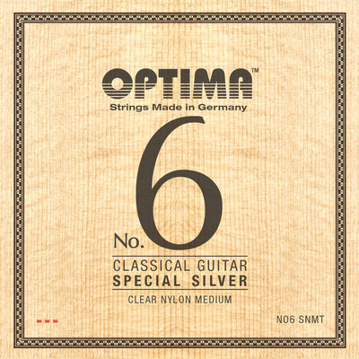 Set strun za klasično kitaro No. 6 Special Silver Optima