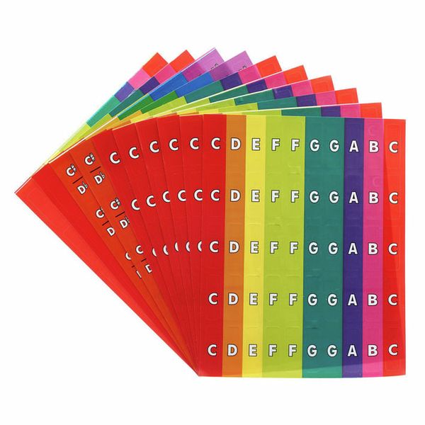 Nalepke Chroma-Notes Stick-Ons Boomwhackers