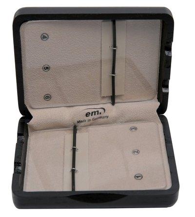 Etui za jezičke za alt saksofon Gewa - črn lak, 8 cm