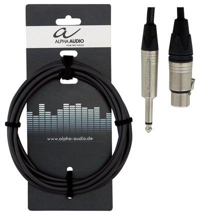 Kabel za mikrofon (XLR(f) - mono) Alpha Audio Peak Line Gewa – različne dolžine