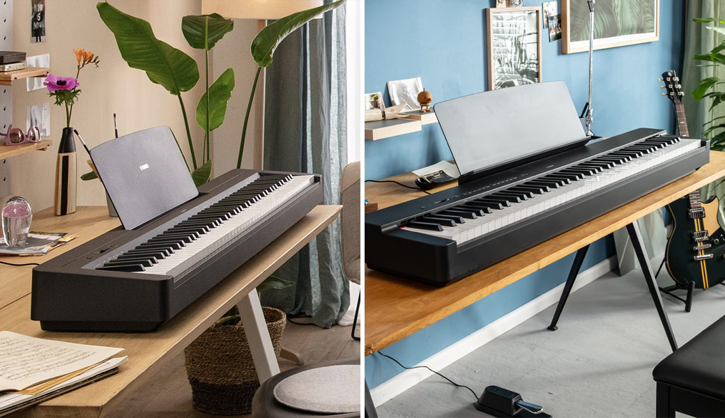 Prenosni električni klavir Yamaha P-145 in P-225
