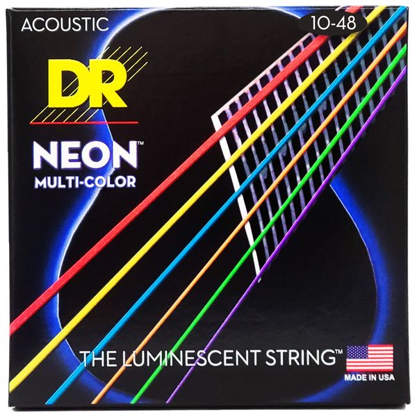 Set strun za akustično kitaro Neon Multi NMCA-10 DR Strings