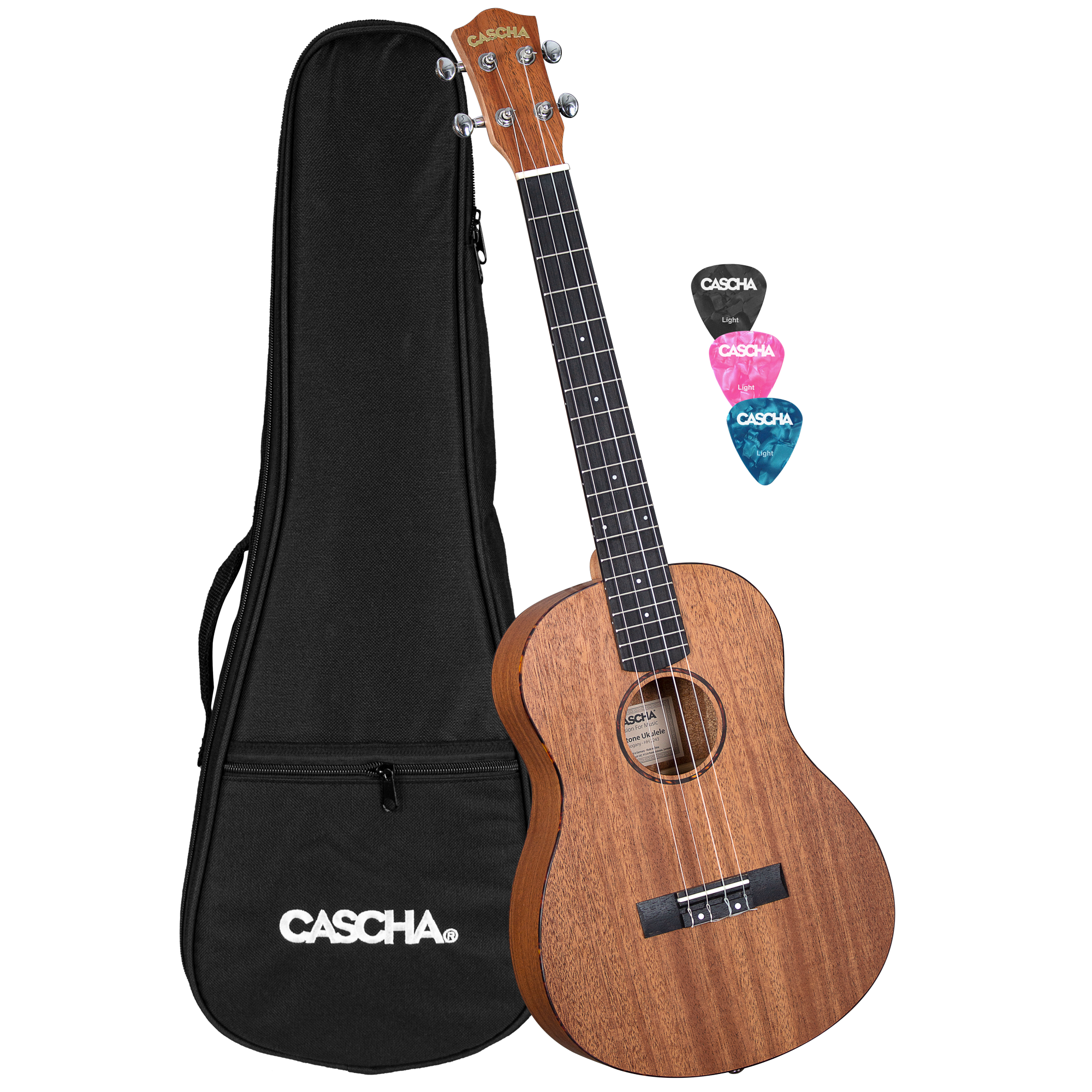 Baritonski ukulele Mahogany Cascha