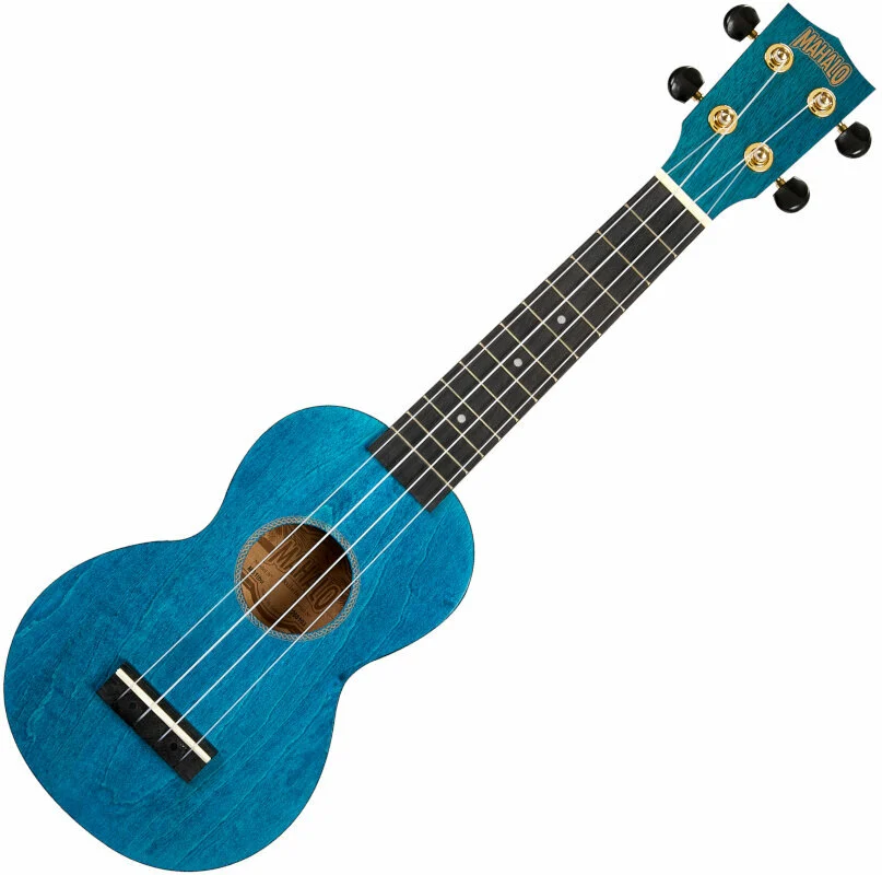 Sopranski ukulele MS1TBU Transparent Blue Mahalo