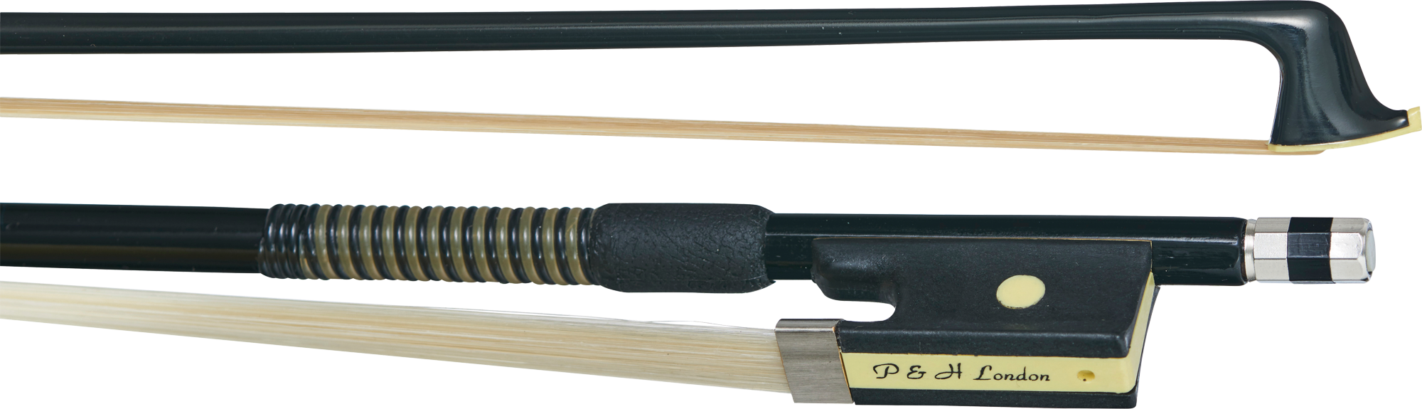 Lok za violino 4/4 Fiberglass Black P&H Bows London