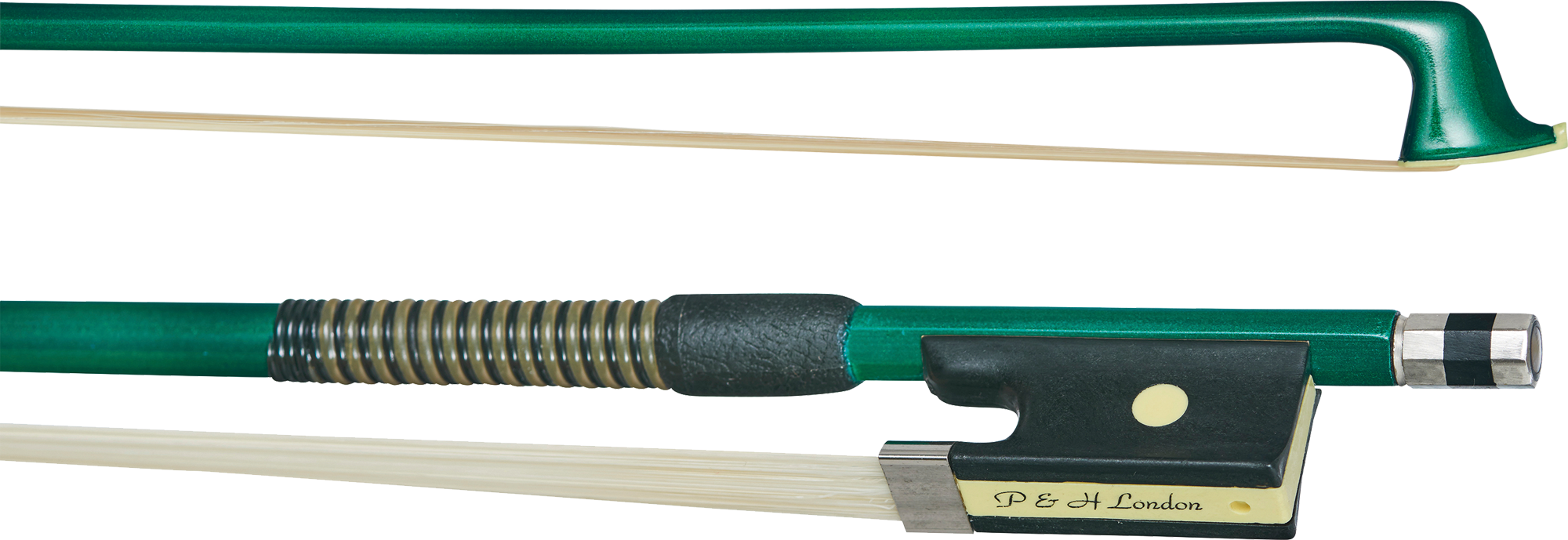 Lok za violino 3/4 Fiberglass Green P&H Bows London