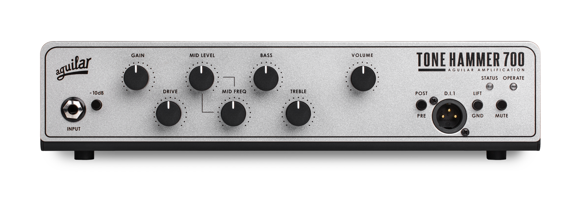 Tranzistorski bas ojačevalec Tone Hammer 700 V2 Aguilar