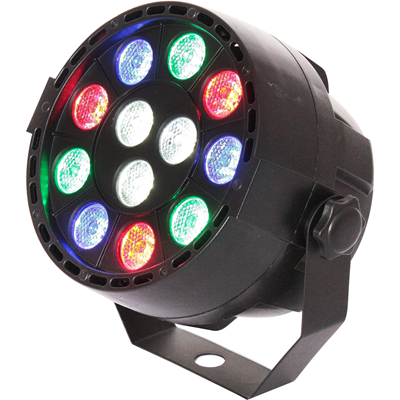 Reflektor LED Light PAR-MINI-RGBW Ibiza Reflektor LED Light PAR-MINI-RGBW Ibiza