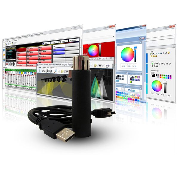 USB-DMX vmesnik USB-DMX vmesnik