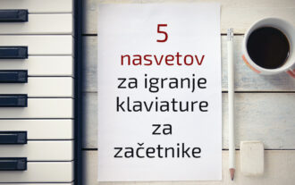 Nasveti za igranje klaviature